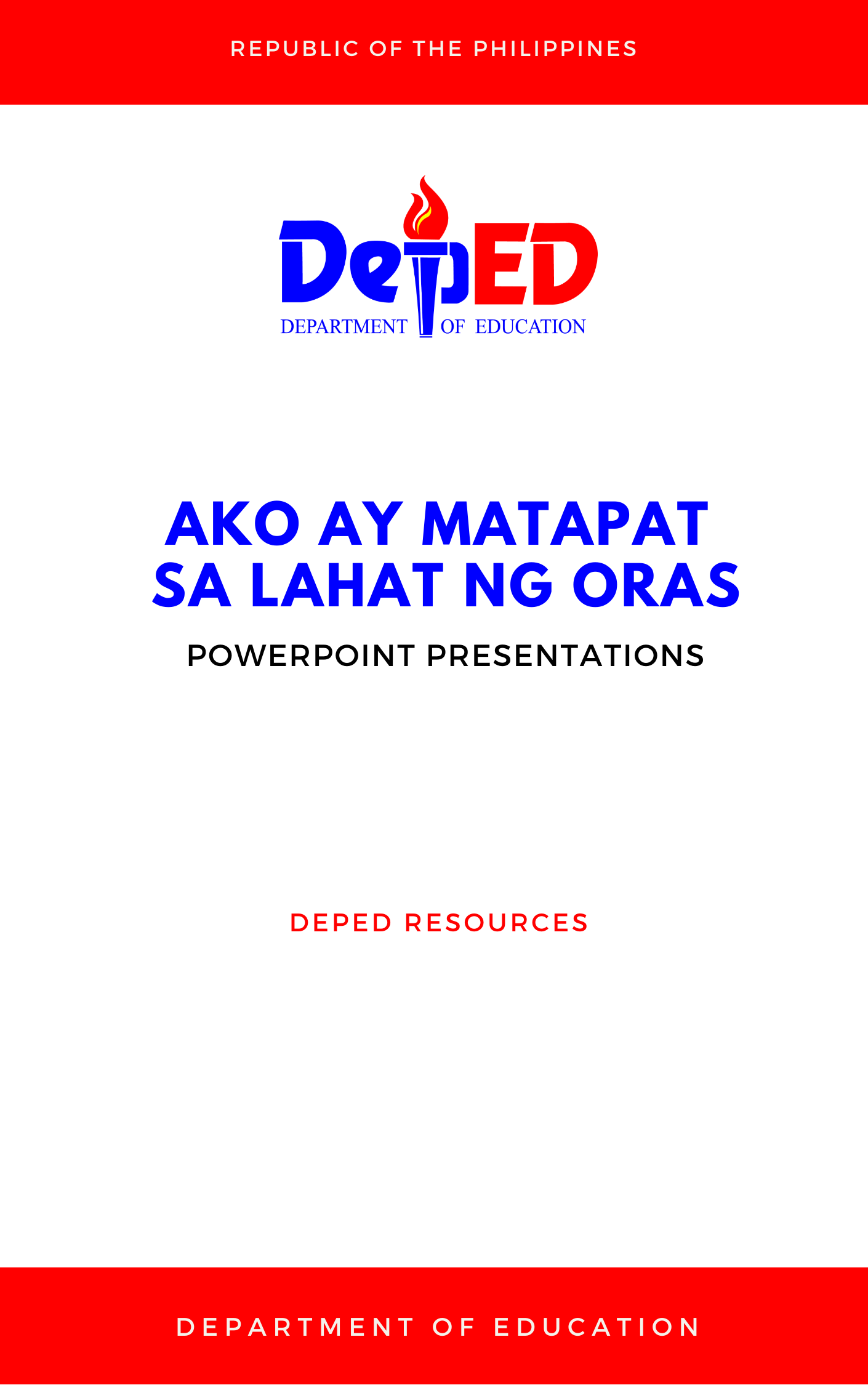 Cover for Ako ay matapat sa lahat ng oras