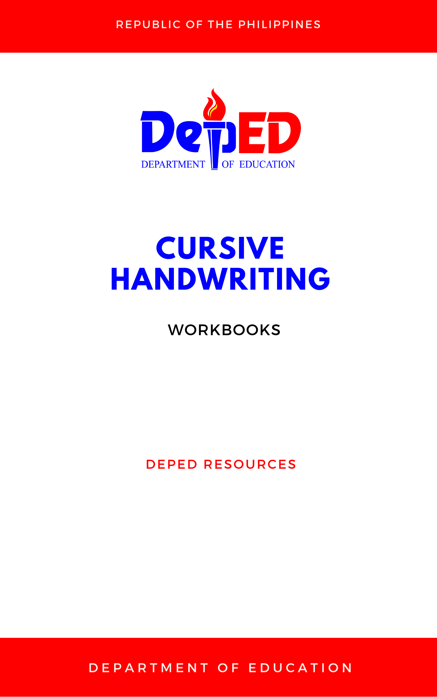 Cover for Cursive Handwriting