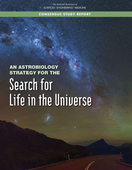 Cover for An Astrobiology Strategy for the Search for Life in the Universe