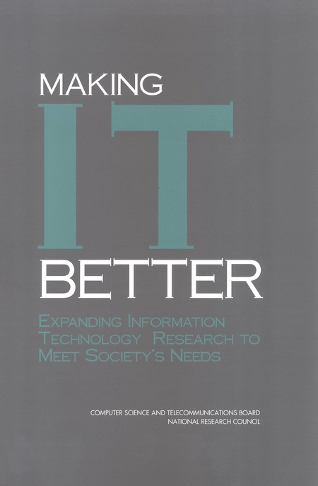 Cover for Making IT Better