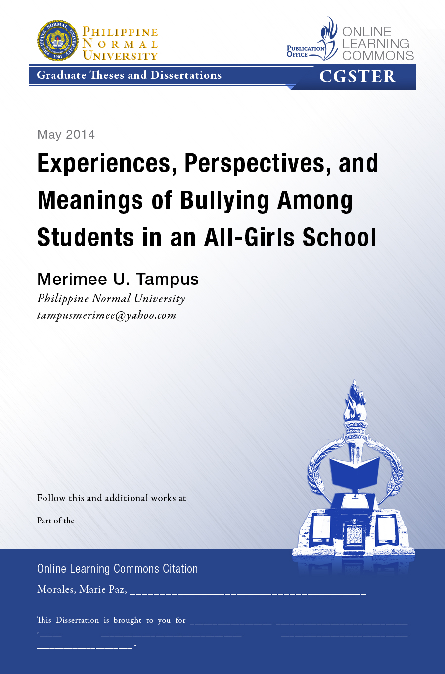 Cover for Influence of Physical Activities to Science Performance: Input to Development of Science-Related Play Activities for Elementary Students